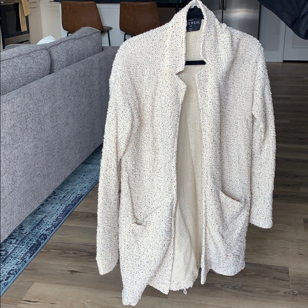 Roolee cream cardigan